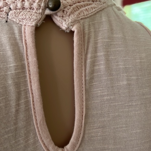 Light Pink with Embroidered Detail Top - Picture 5 of 6